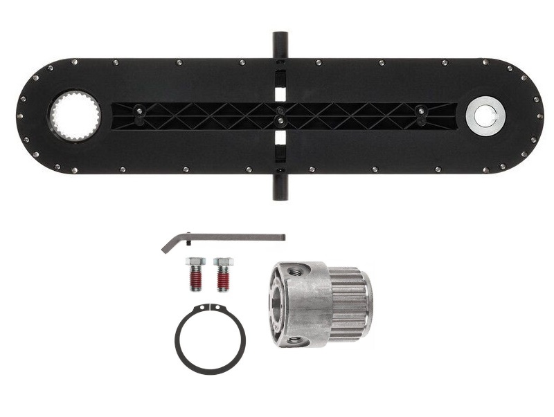 Kettenbox / Achskettentrieb komplettSet für Ø 25,4 mm Welle